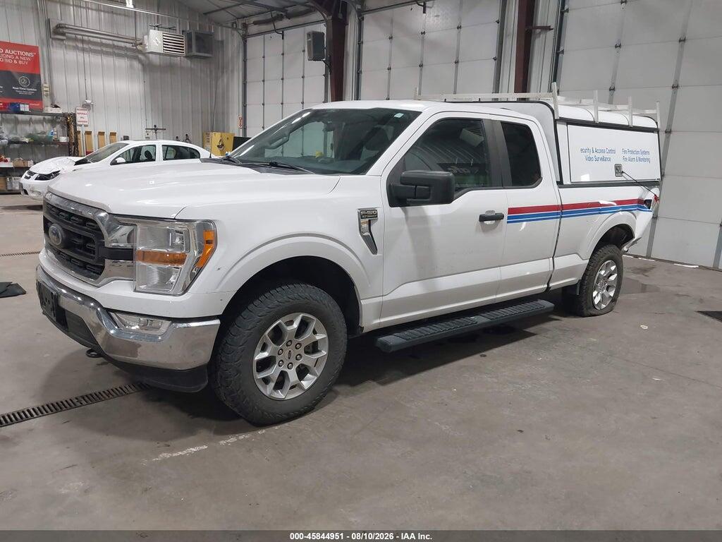 1FTEX1EP9MKD17251 2021 FORD F-150 photo no. 2