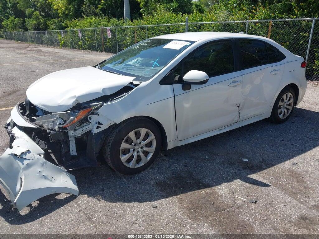 JTDEPMAE5MJ127880 2021 TOYOTA COROLLA photo no. 2