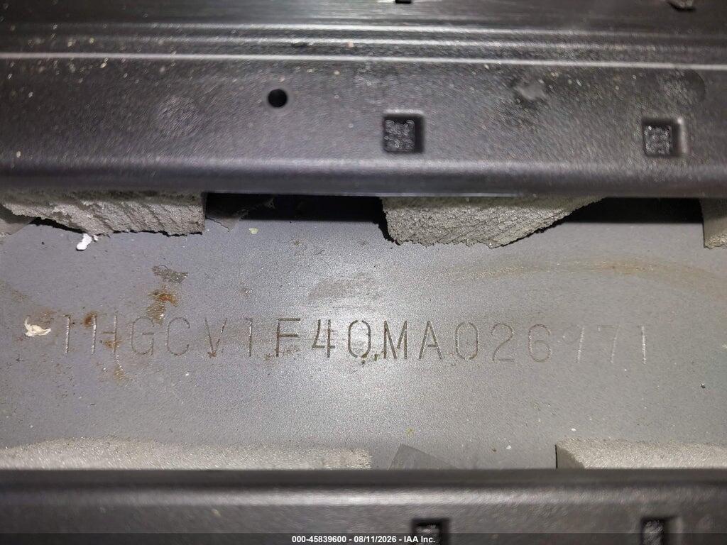 1HGCV1F40MA026971 2021 HONDA ACCORD photo no. 9