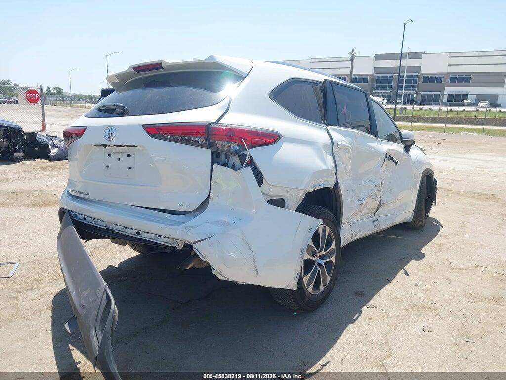 5TDGZRAH9MS533979 2021 TOYOTA HIGHLANDER photo no. 4