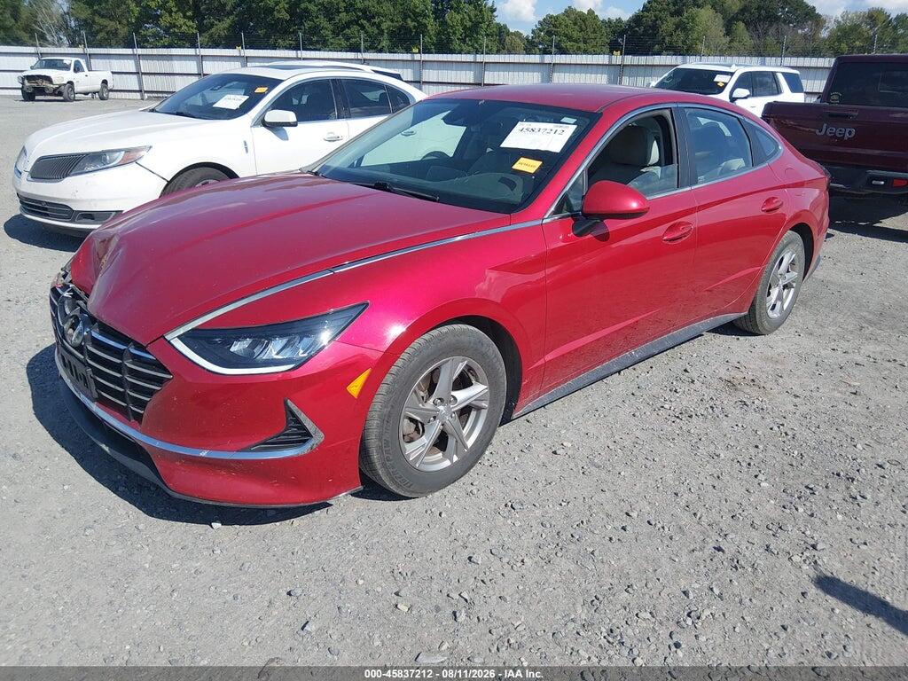 5NPEG4JA4MH126838 2021 HYUNDAI SONATA photo no. 2