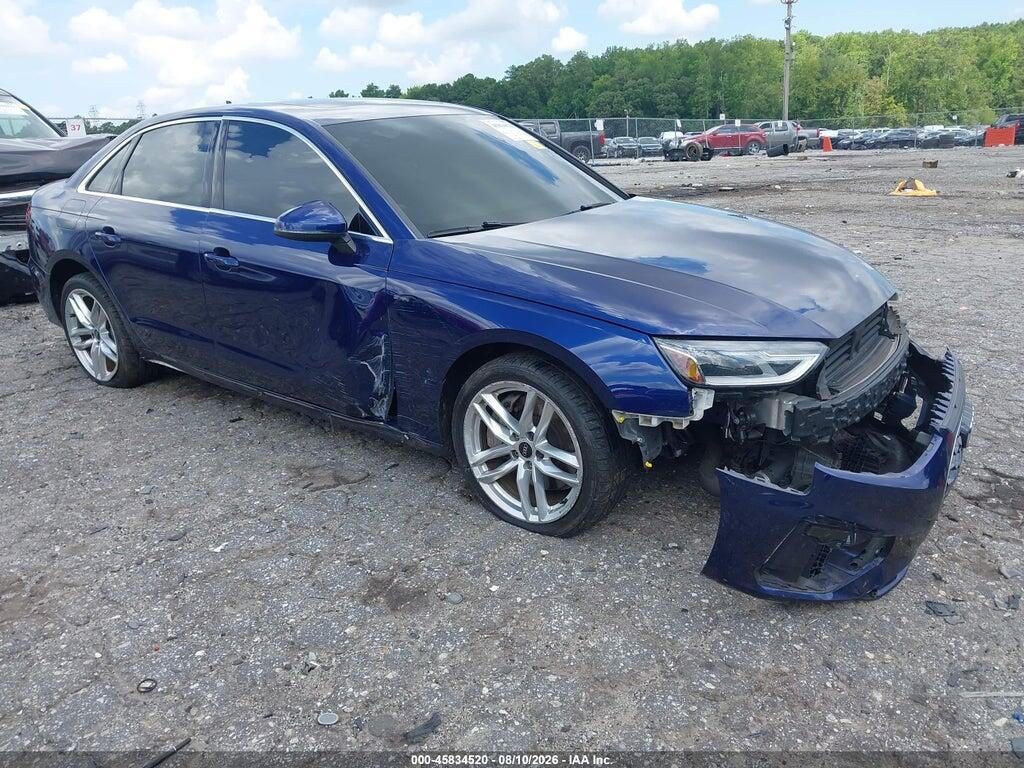 WAUDAAF40MA056273 2021 AUDI A4 photo no. 1