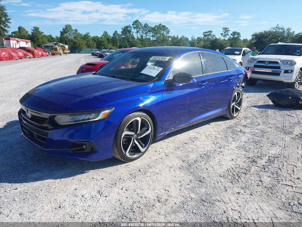 1HGCV2F37MA012739 2021 HONDA ACCORD photo no. 2