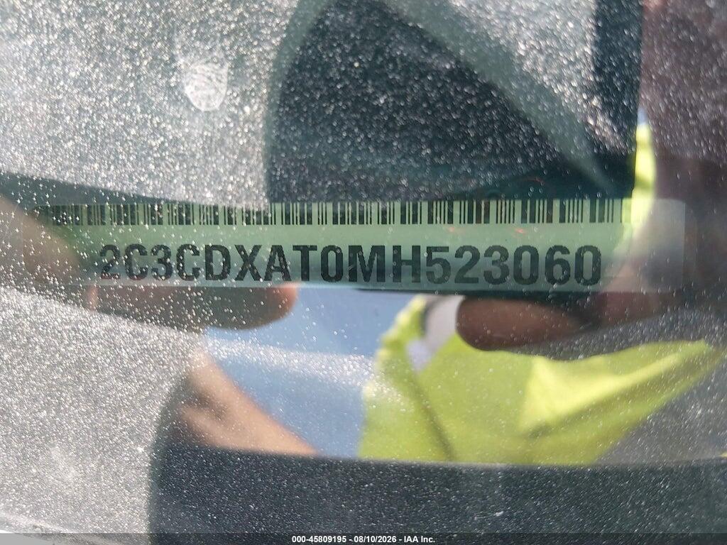 2C3CDXAT0MH523060 2021 DODGE CHARGER photo no. 9