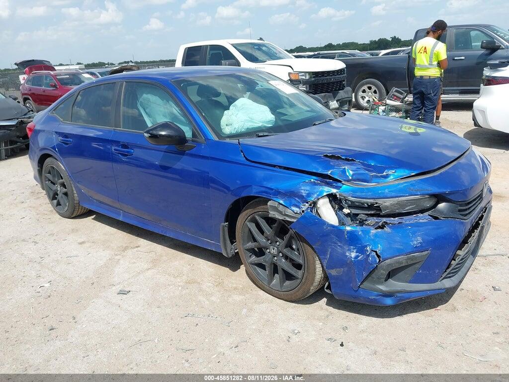 2HGFE2F51NH540097 2022 HONDA CIVIC photo no. 1