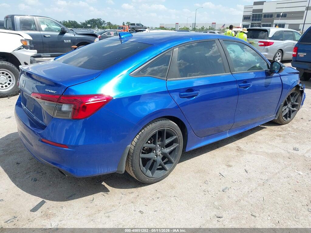 2HGFE2F51NH540097 2022 HONDA CIVIC photo no. 4