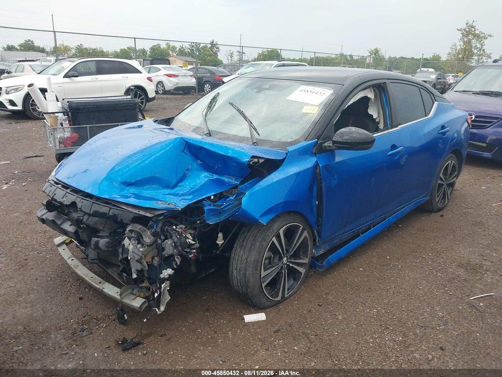3N1AB8DV9NY270881 2022 NISSAN SENTRA photo no. 2