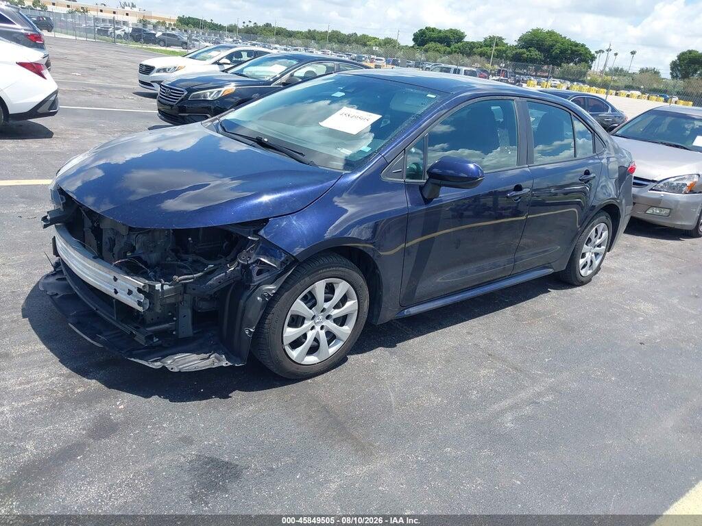 5YFEPMAE3NP360430 2022 TOYOTA COROLLA photo no. 2