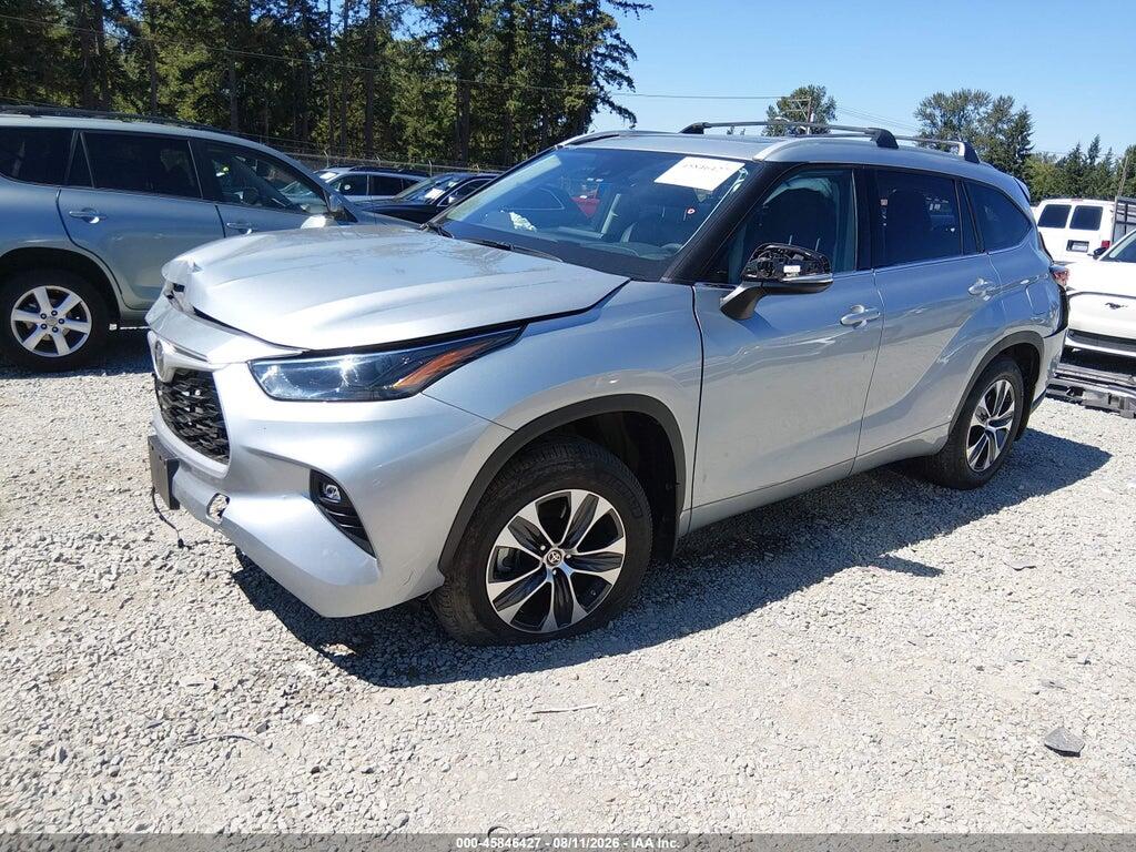 5TDGZRBH6NS587787 2022 TOYOTA HIGHLANDER photo no. 2
