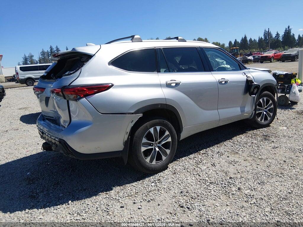 5TDGZRBH6NS587787 2022 TOYOTA HIGHLANDER photo no. 4