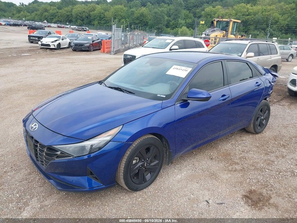 5NPLS4AG8NH085870 2022 HYUNDAI ELANTRA photo no. 2
