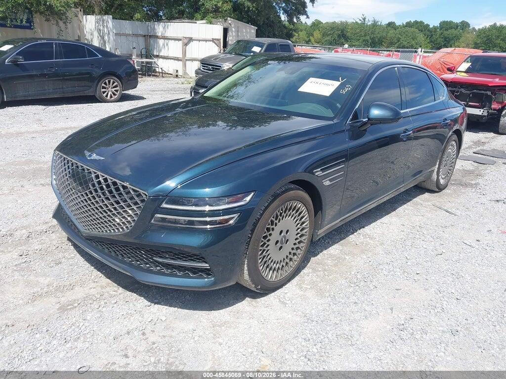 KMTGB4SC2NU096447 2022 GENESIS G80 photo no. 2