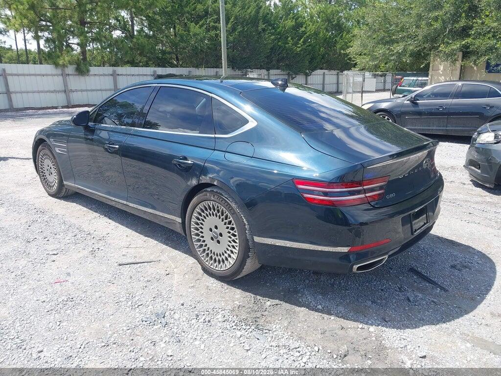 KMTGB4SC2NU096447 2022 GENESIS G80 photo no. 3