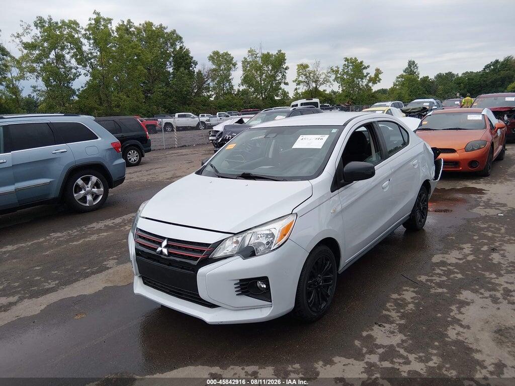 ML32FUFJ0NHF04318 2022 MITSUBISHI MIRAGE G4 photo no. 2