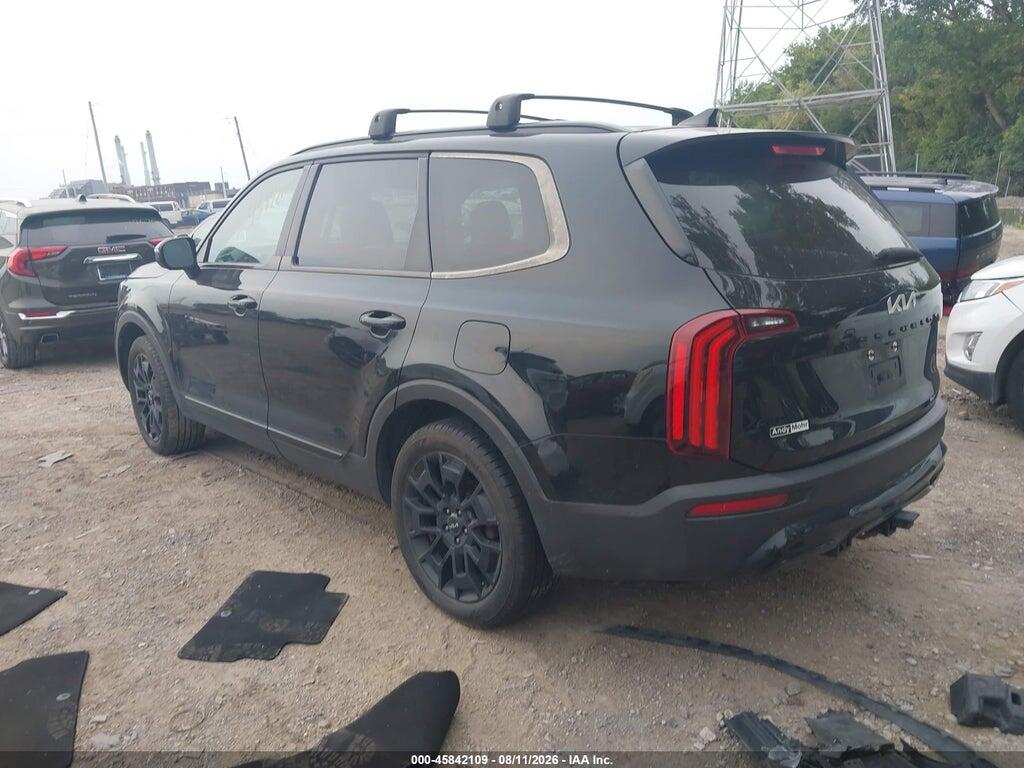 5XYP3DHC9NG197604 2022 KIA TELLURIDE photo no. 3