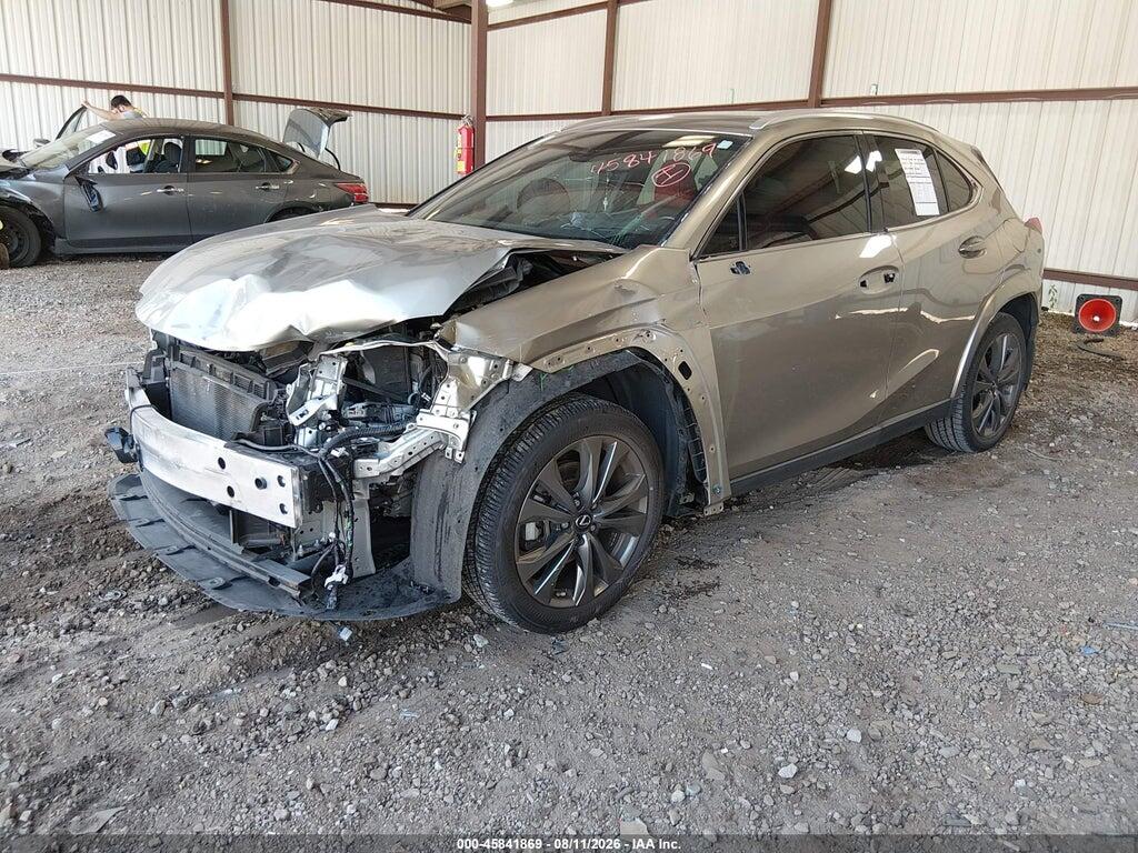 JTHE3JBH4N2049833 2022 LEXUS UX 200 photo no. 2
