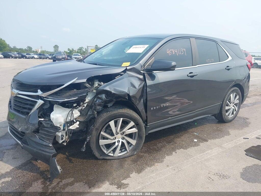 3GNAXKEV0NS207995 2022 CHEVROLET EQUINOX photo no. 2
