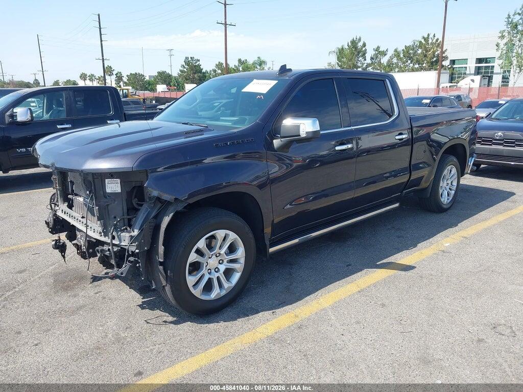 3GCUDGET8NG558411 2022 CHEVROLET SILVERADO 1500 photo no. 2