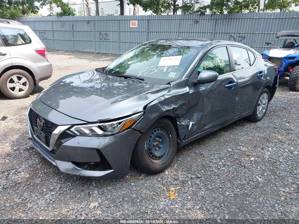 3N1AB8BV8NY305008 2022 NISSAN SENTRA photo no. 2