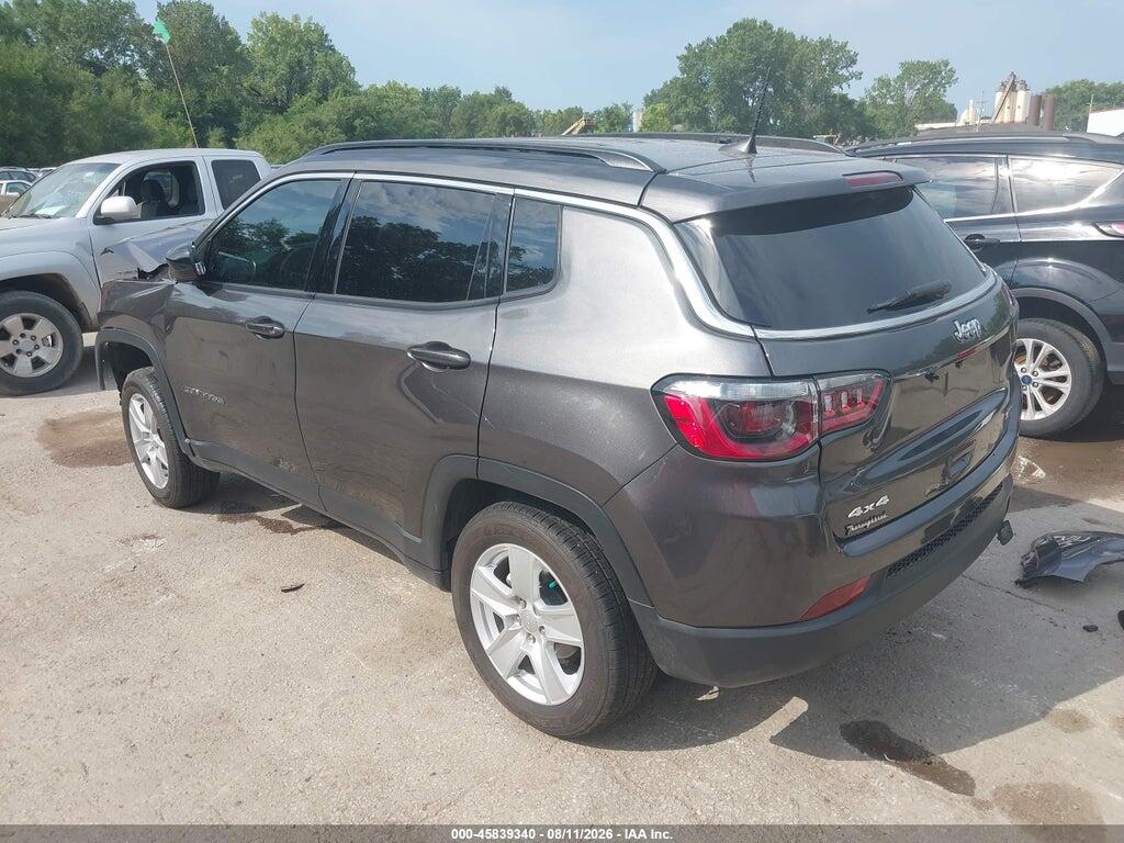 3C4NJDBBXNT203156 2022 JEEP COMPASS photo no. 3