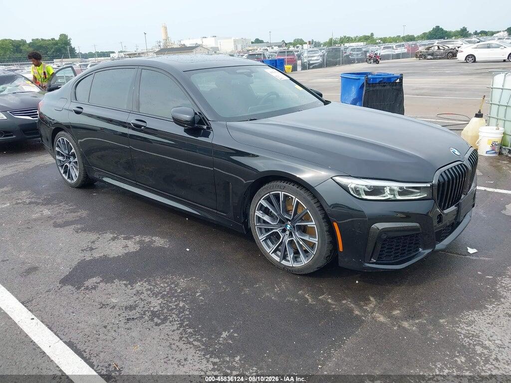 2022 BMW 750 WBA7U2C0XNCG92476