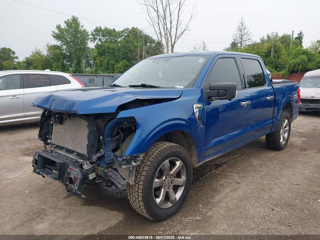 1FTEW1EP2NKF10443 2022 FORD F-150 photo no. 2