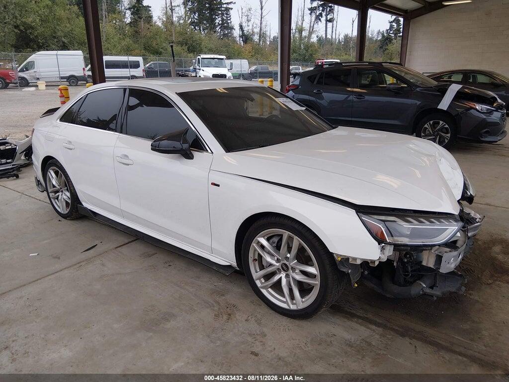WAUEAAF41NN009302 2022 AUDI A4 photo no. 1