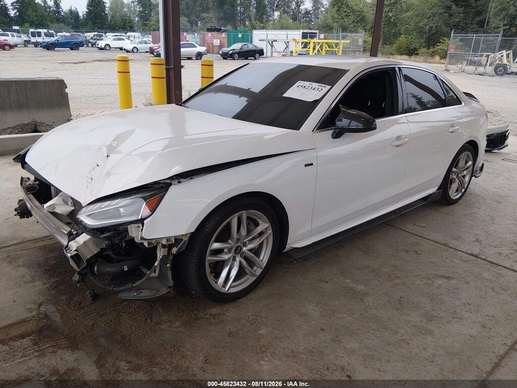 WAUEAAF41NN009302 2022 AUDI A4 photo no. 2