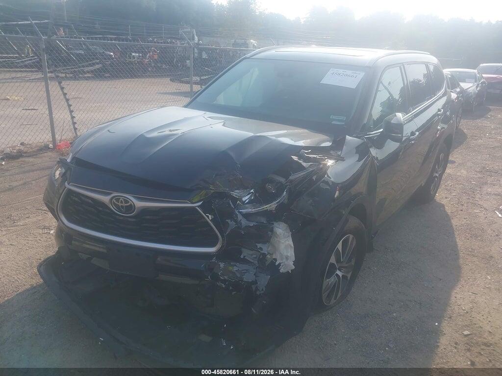 5TDGZRBH5NS571967 2022 TOYOTA HIGHLANDER photo no. 2