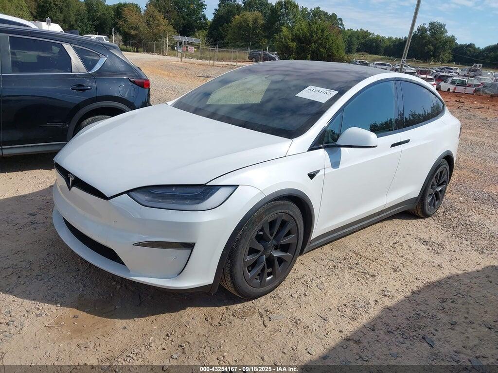 7SAXCDE58NF339943 2022 TESLA MODEL X photo no. 2