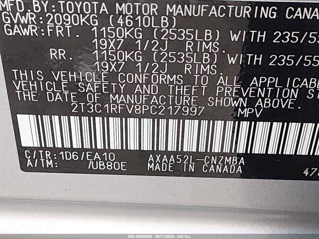2T3C1RFV8PC217997 2023 TOYOTA RAV4 photo no. 9