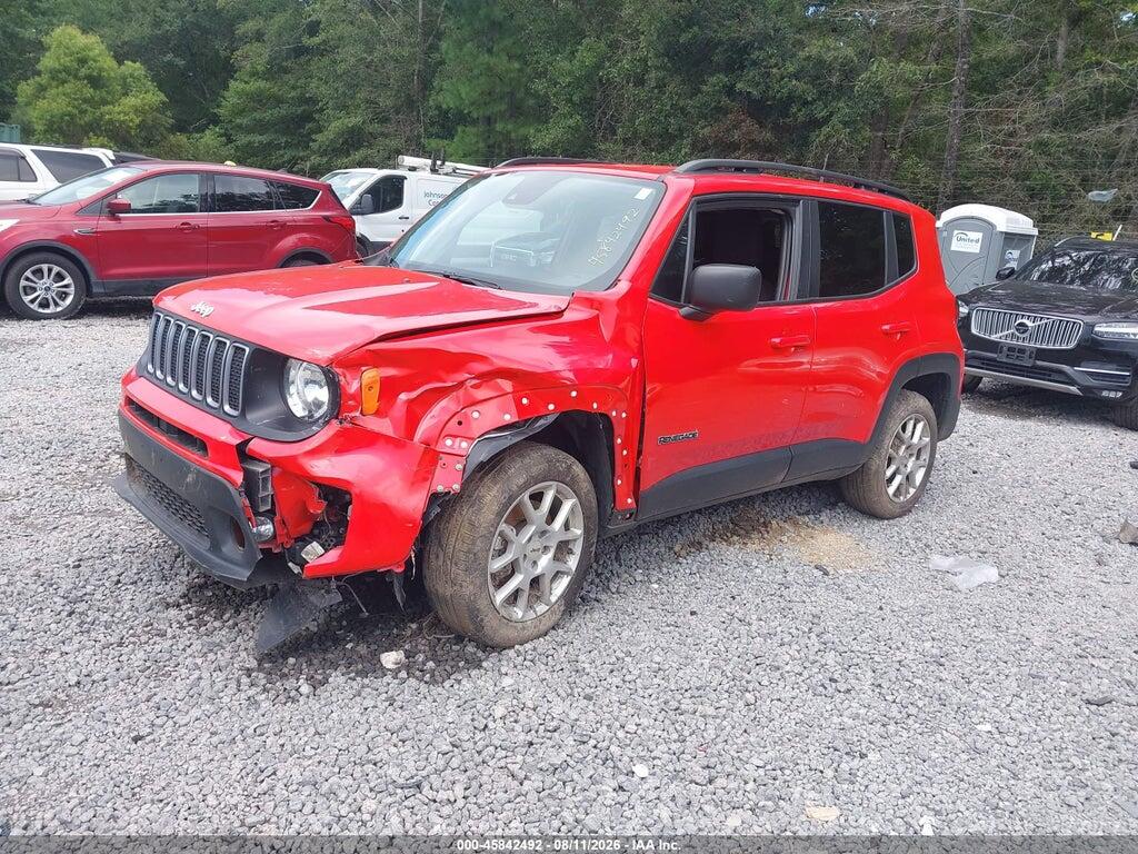 ZACNJDB16PPP43134 2023 JEEP RENEGADE photo no. 2