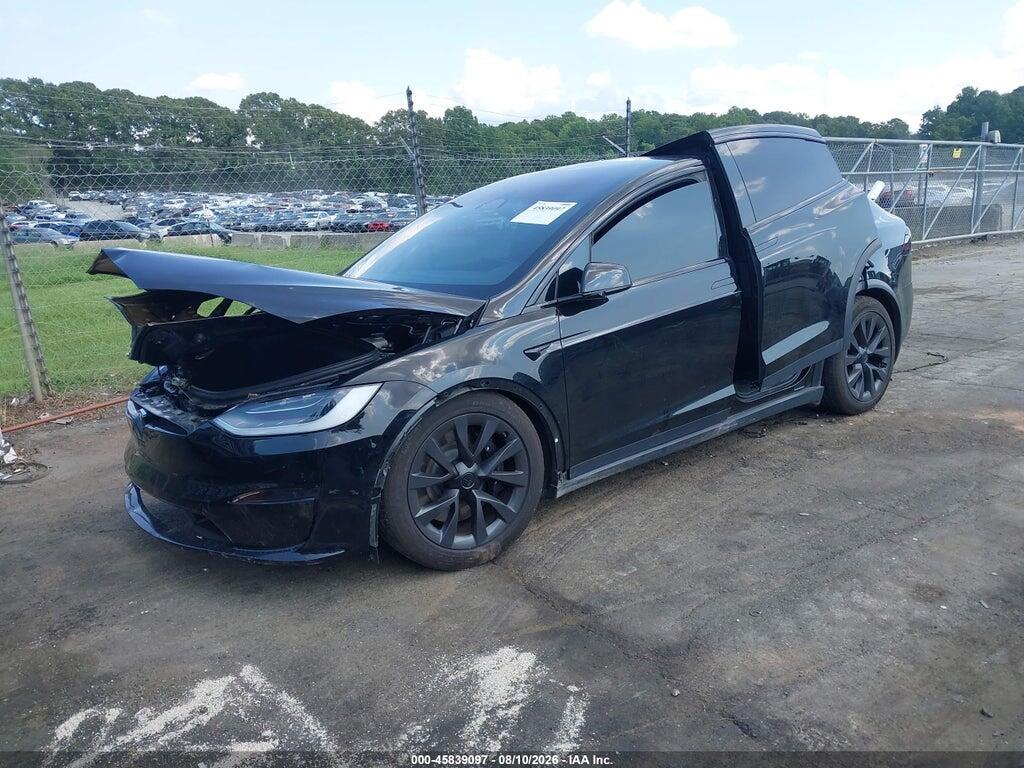 7SAXCBE57PF375761 2023 TESLA MODEL X photo no. 2