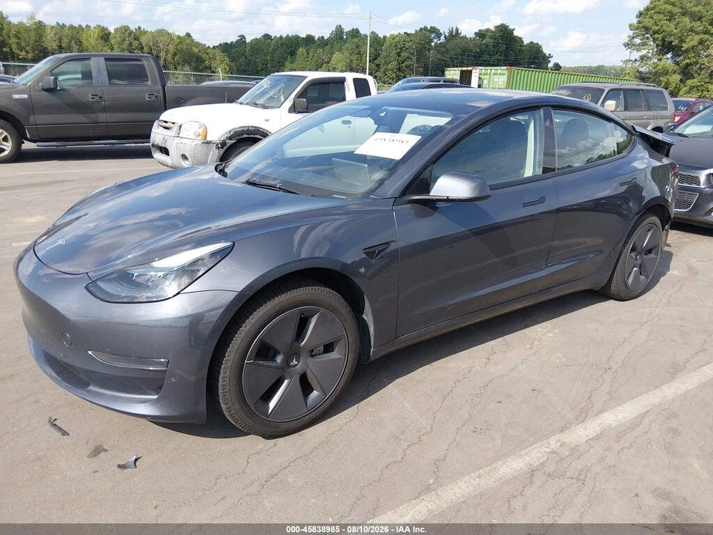 5YJ3E1EA5PF627214 2023 TESLA MODEL 3 photo no. 2