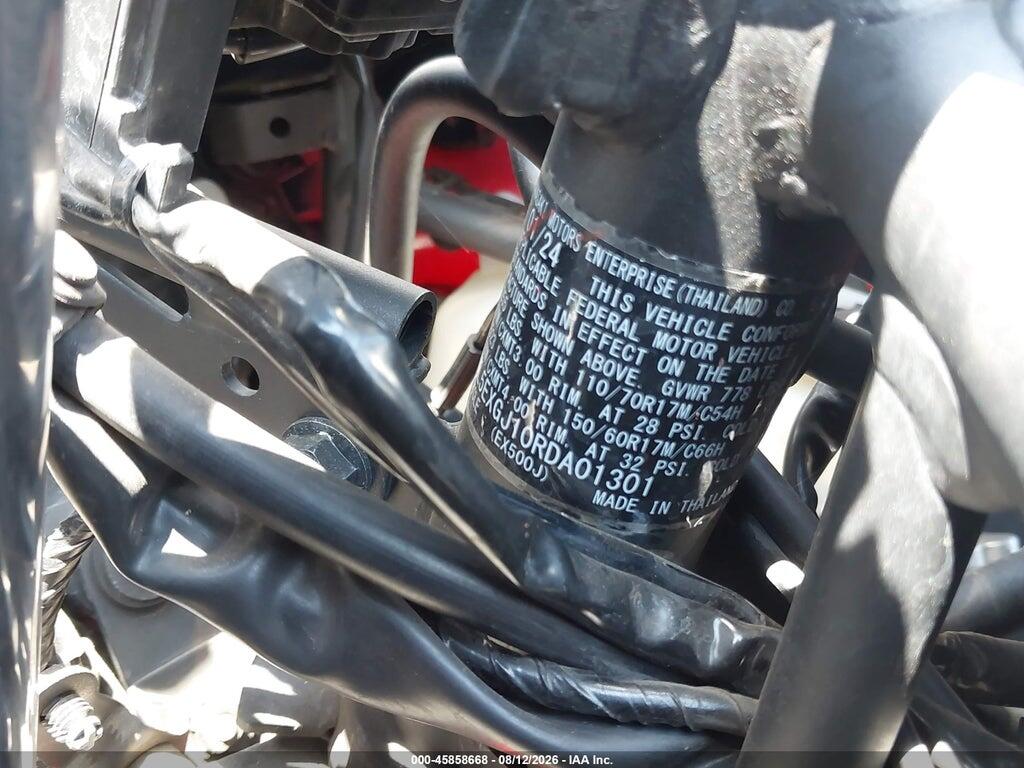ML5EXGJ10RDA01301 2024 KAWASAKI EX500 photo no. 10