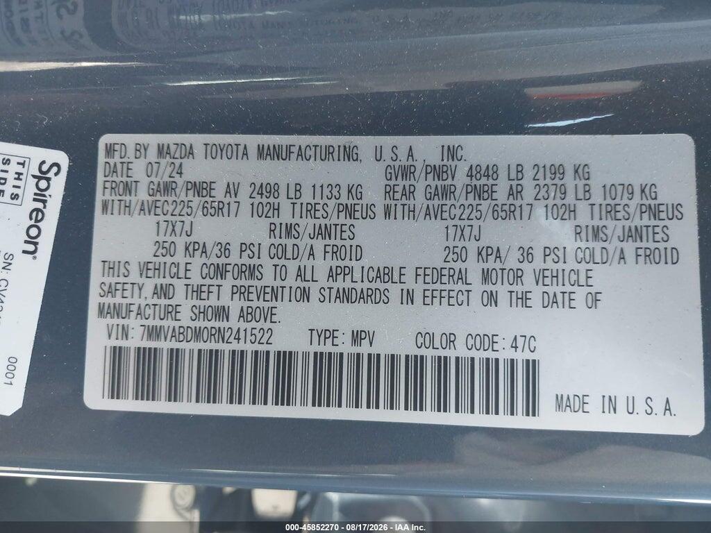 7MMVABDM0RN241522 2024 MAZDA CX-50 photo no. 9