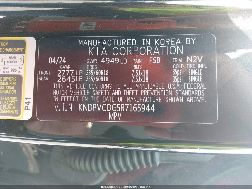 KNDPVCDG5R7165944 2024 KIA SPORTAGE HYBRID photo no. 9