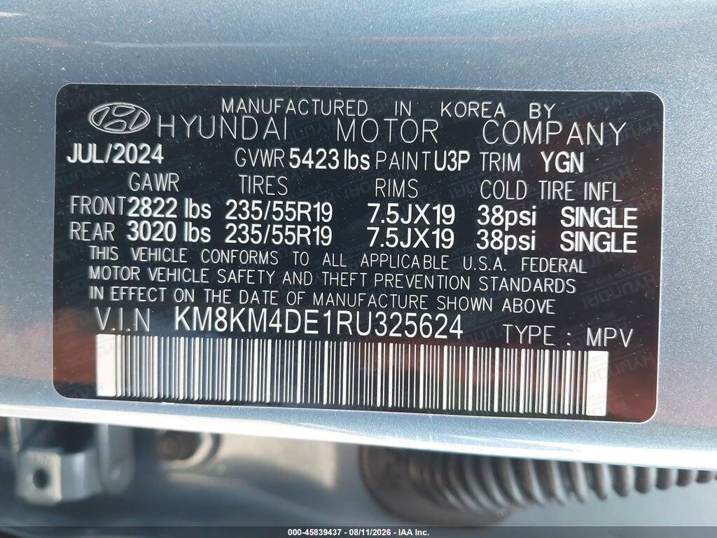 KM8KM4DE1RU325624 2024 HYUNDAI IONIQ 5 photo no. 9