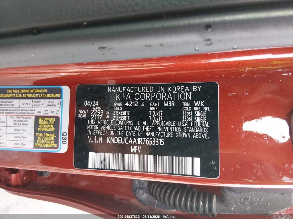 KNDEUCAA1R7653315 2024 KIA SELTOS photo no. 9