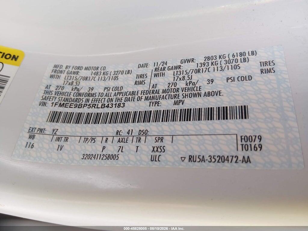 1FMEE9BP5RLB43183 2024 FORD BRONCO photo no. 9