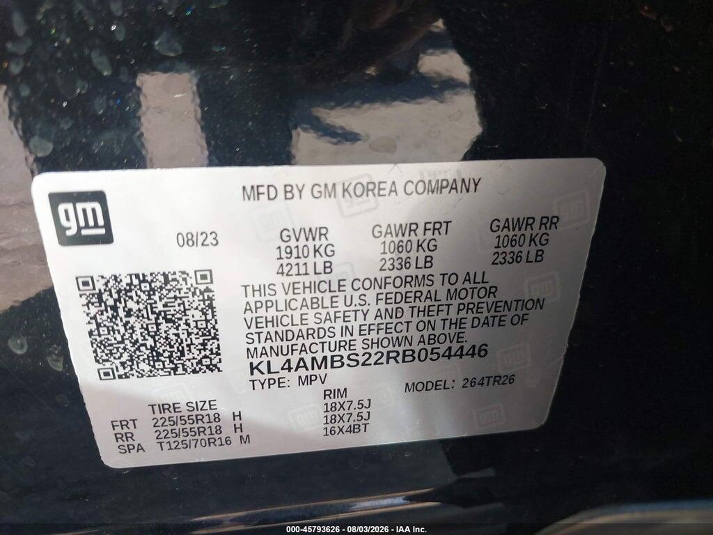 KL4AMBS22RB054446 2024 BUICK ENCORE GX photo no. 9