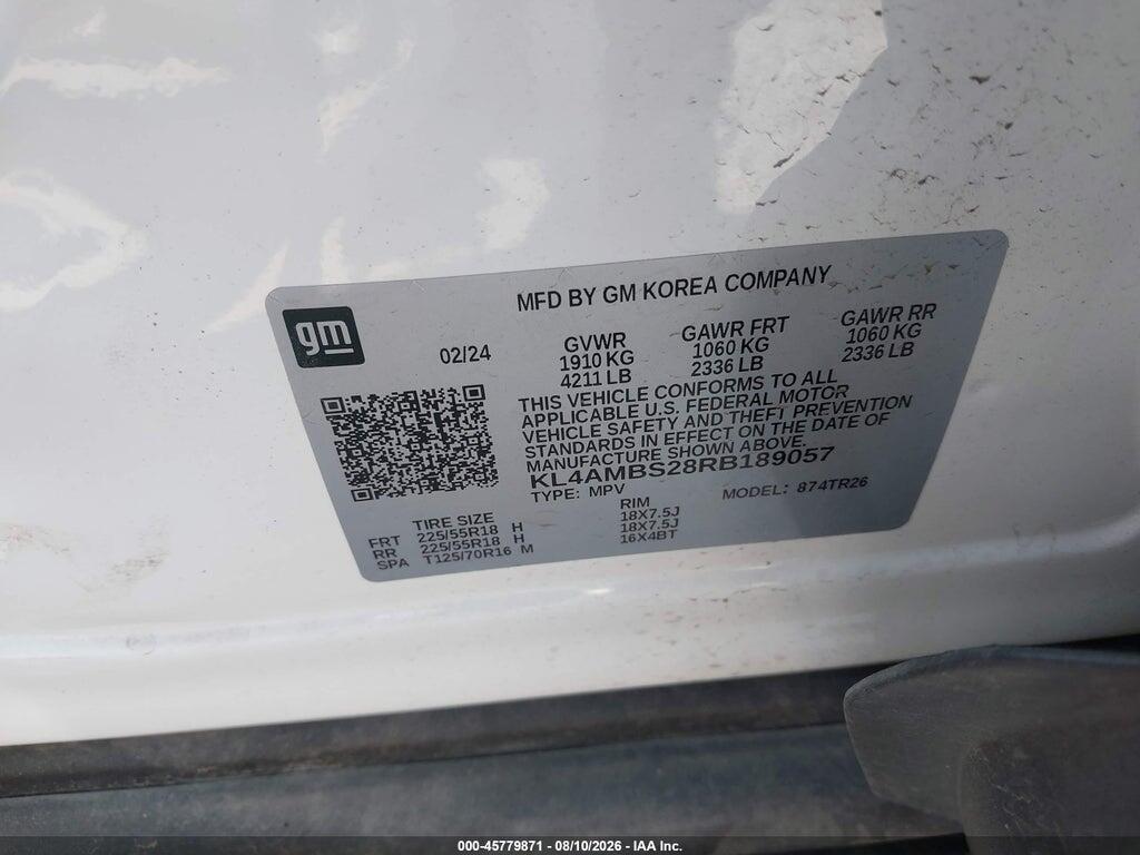 KL4AMBS28RB189057 2024 BUICK ENCORE GX photo no. 9