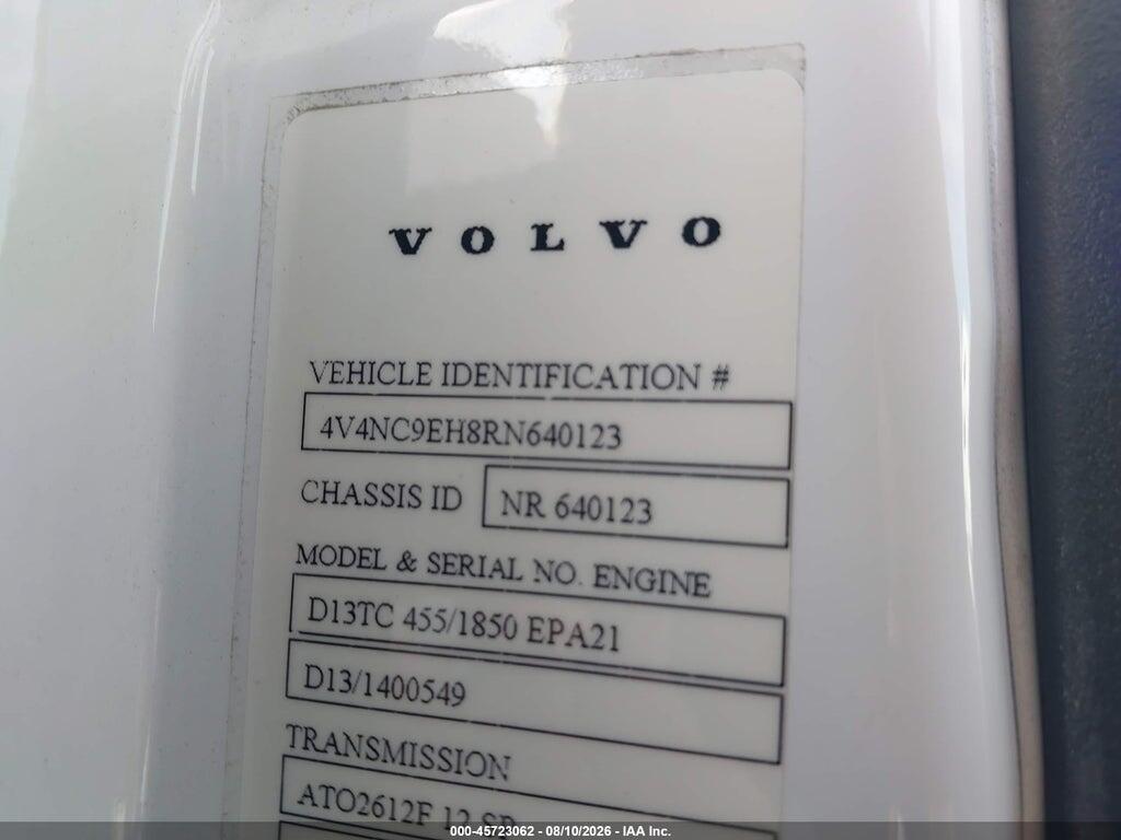 4V4NC9EH8RN640123 2024 VOLVO VNL photo no. 8