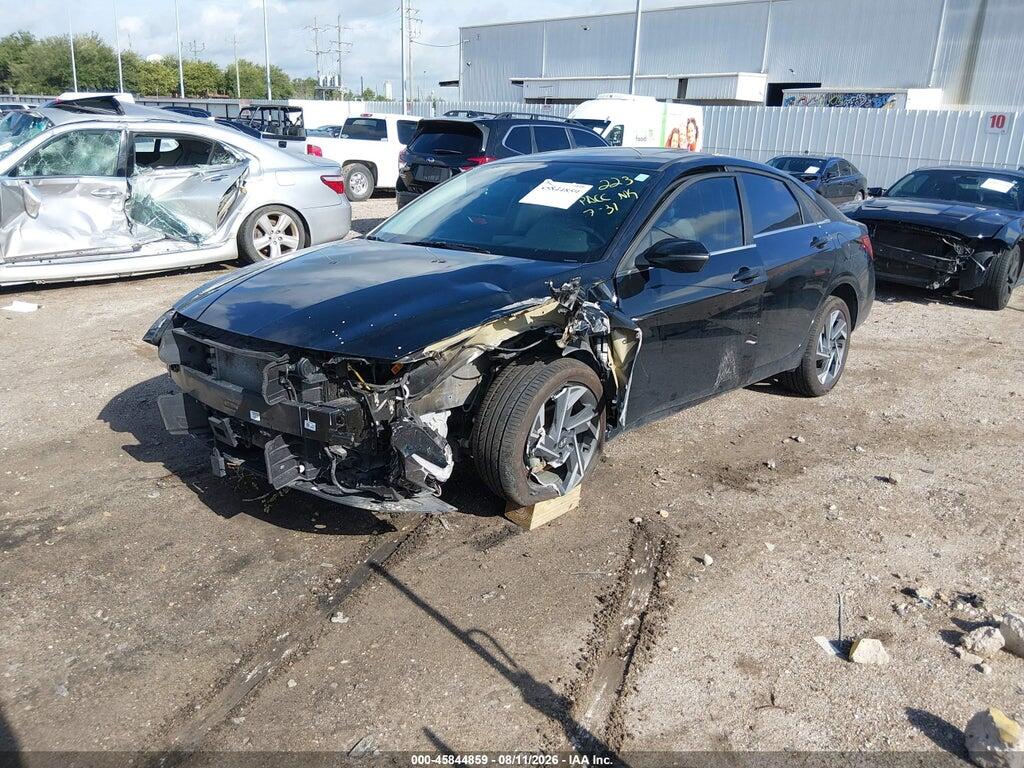 KMHLN4DJXSU155977 2025 HYUNDAI ELANTRA HYBRID photo no. 2