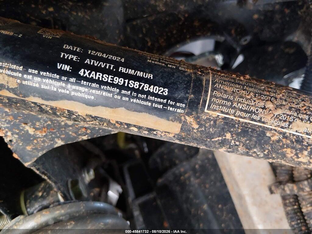 4XARSE991S8784023 2025 POLARIS RANGER photo no. 10
