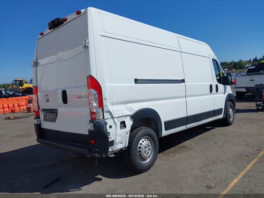 3C6LRVDG9SE511554 2025 RAM PROMASTER 2500 photo no. 4