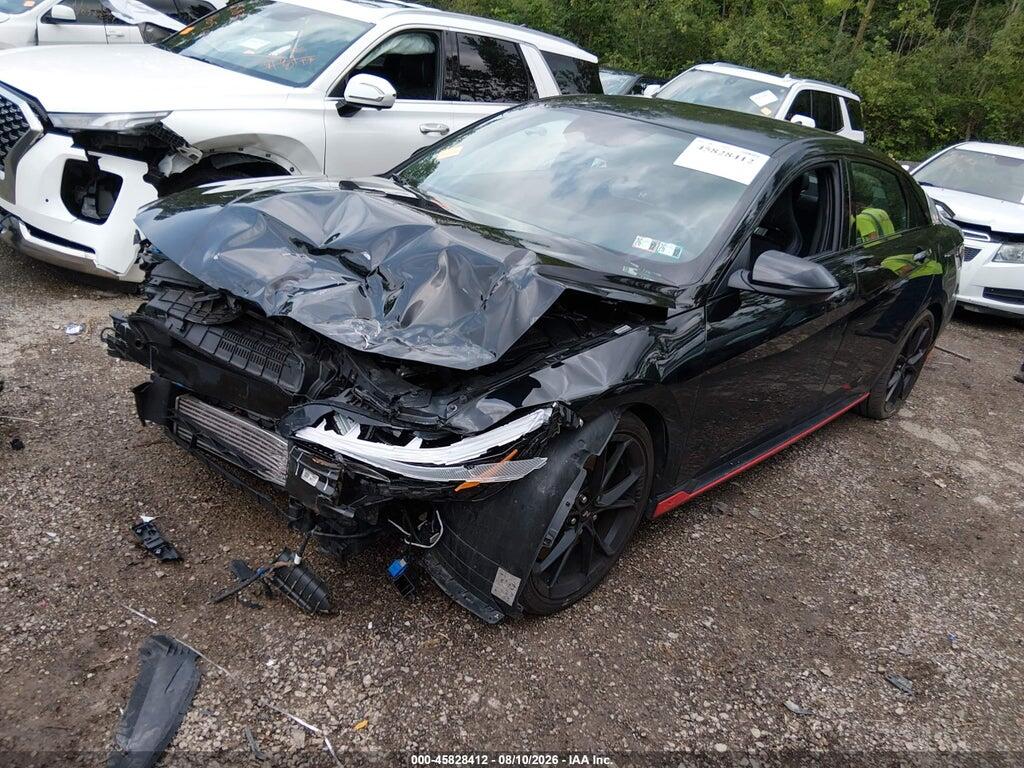 KMHLW4DK2SU023799 2025 HYUNDAI ELANTRA N photo no. 2