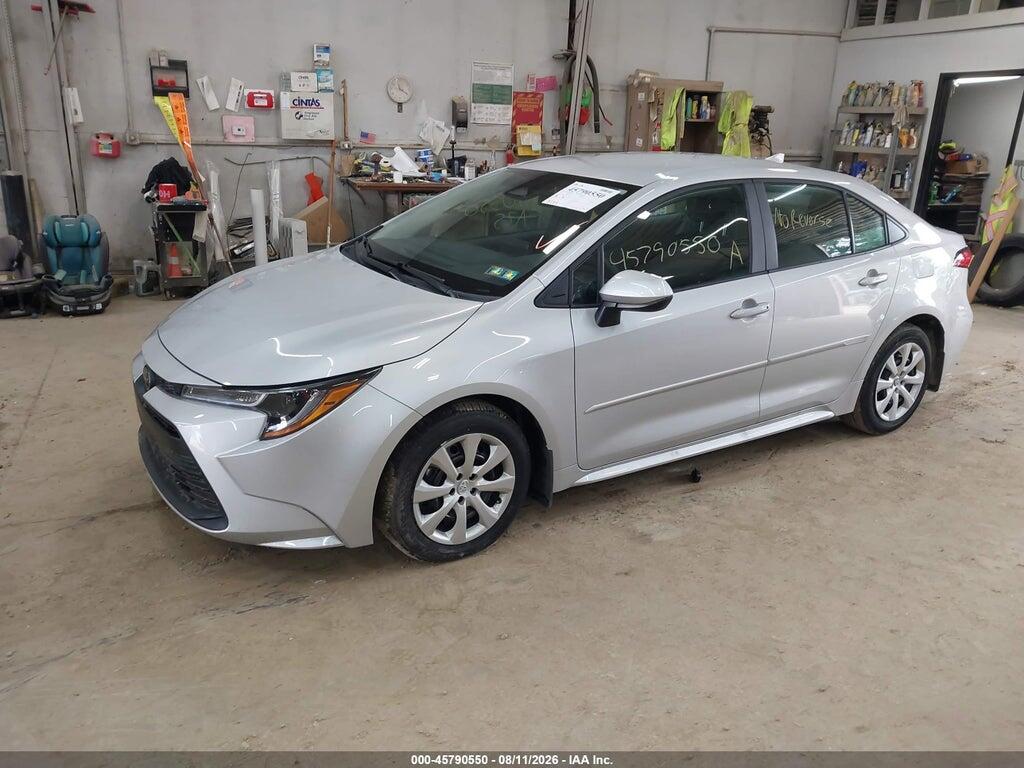 5YFB4MDE6SP302072 2025 TOYOTA COROLLA photo no. 2