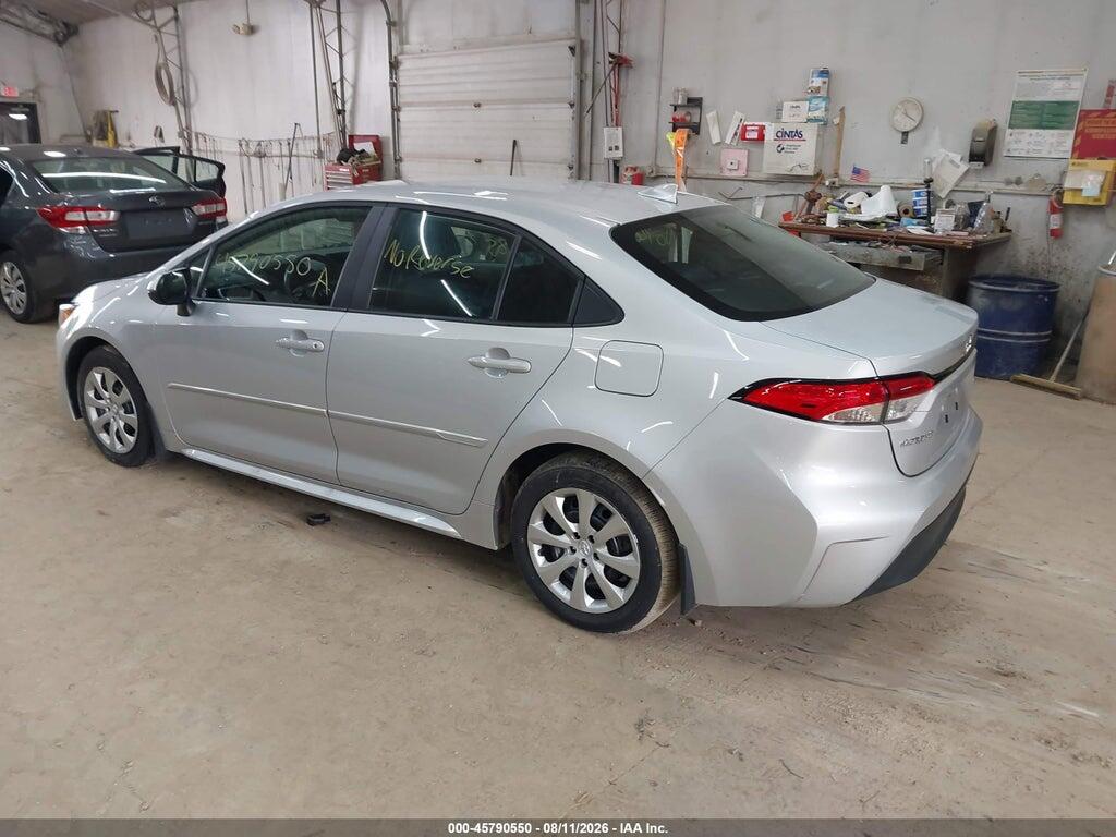 5YFB4MDE6SP302072 2025 TOYOTA COROLLA photo no. 3