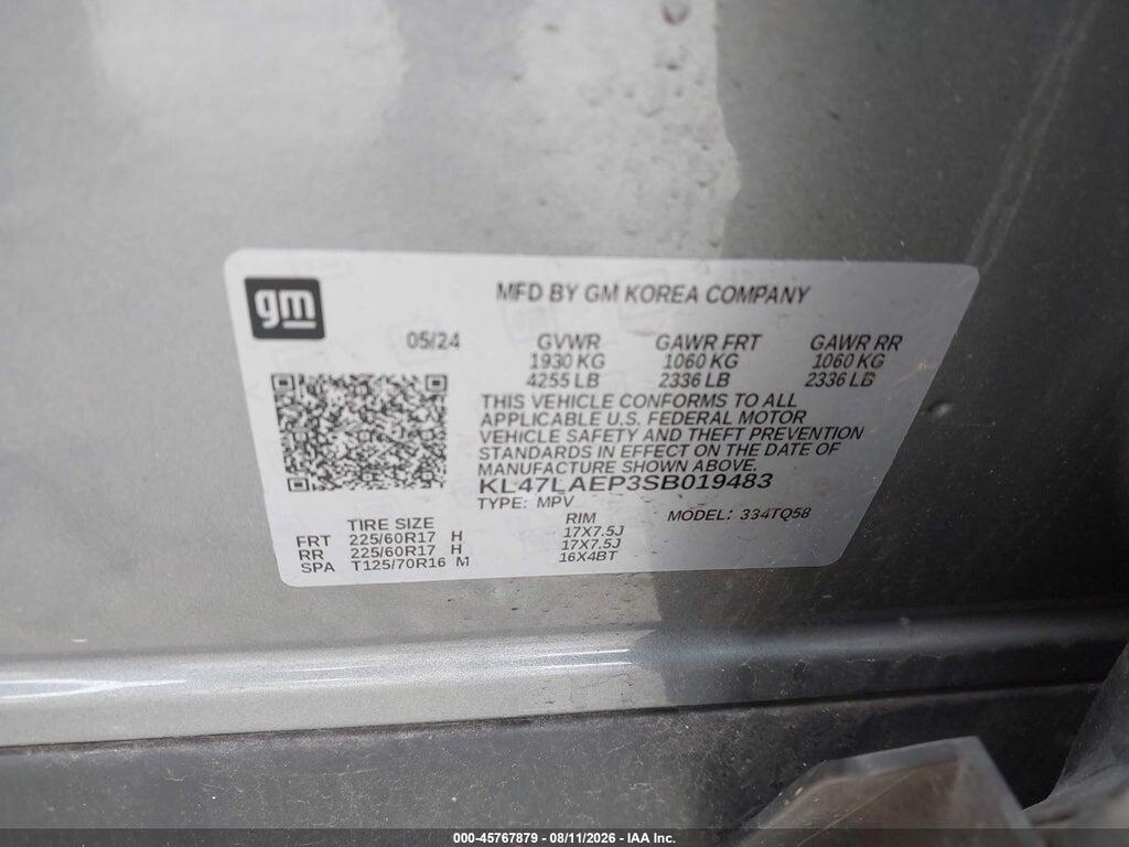 KL47LAEP3SB019483 2025 BUICK ENVISTA photo no. 9